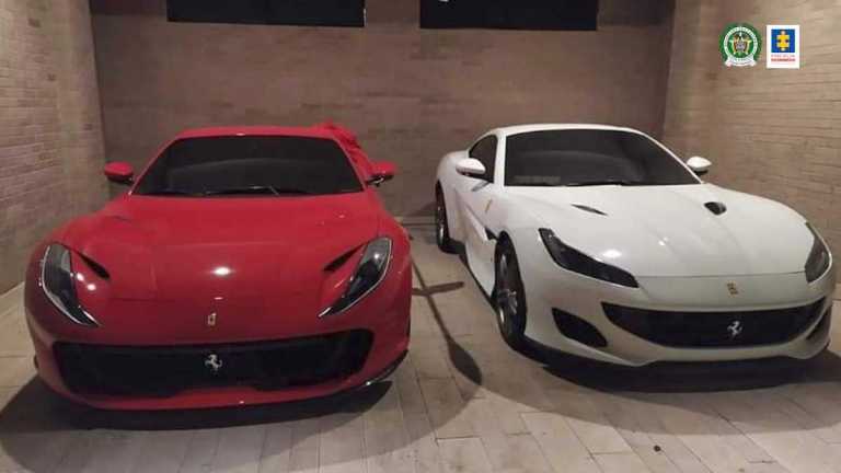 La millonaria suma de dinero con la que subastaron los Ferraris del Clan del Golfo