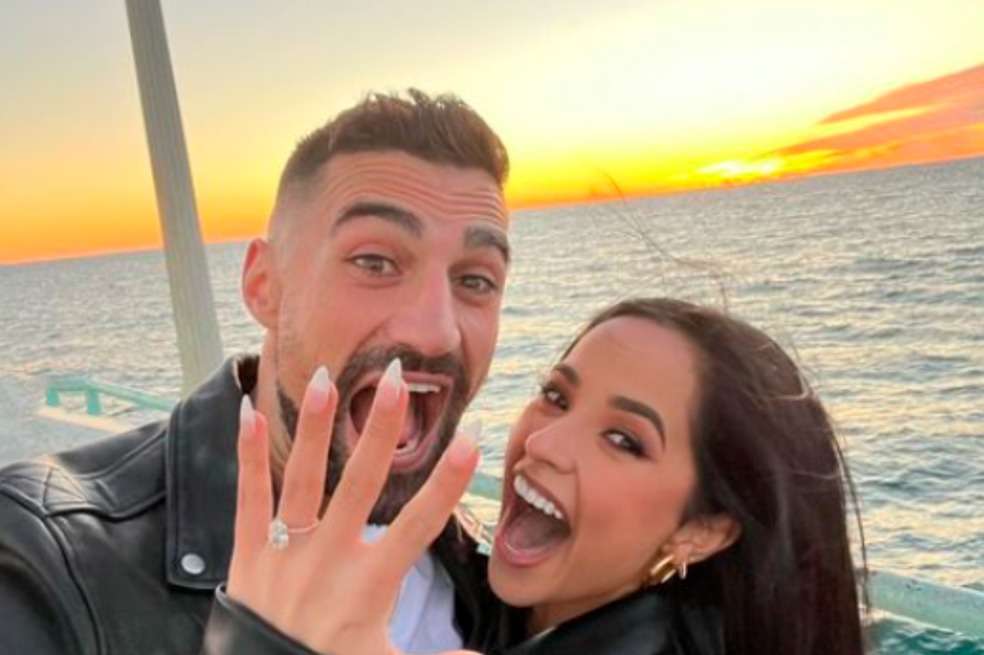Becky G, Sebastián Lletget, matrimonio