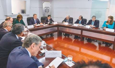 Empezó el pacto nacional por la paz