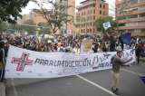 Estaciones de Transmilenio cesan su actividad por marchas estudiantiles