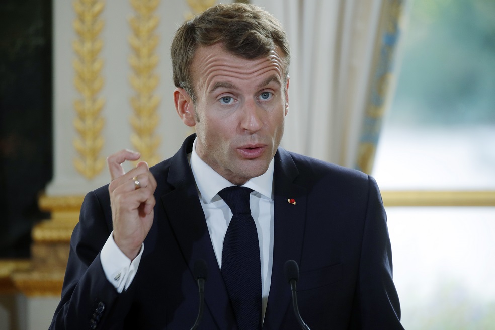 Emmanuel Macron, presidente de Francia. / AFP
