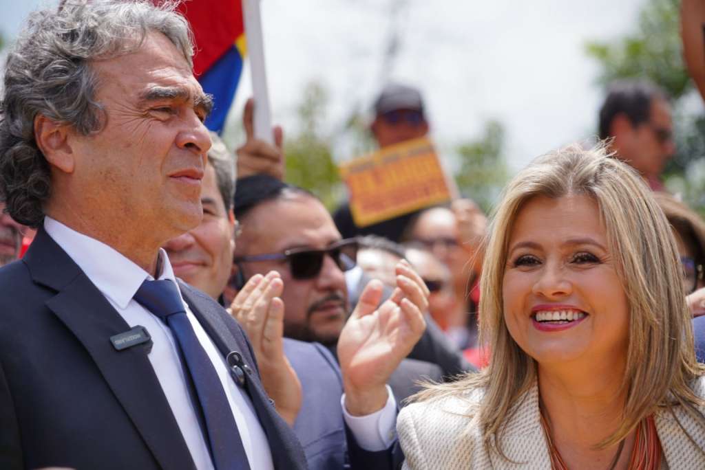 Sergio Fajardo y Edna Bonilla
