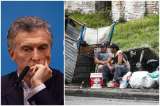 Tres de cada diez personas son pobres en la Argentina de Macri