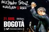Alejandro Sanz llega a Colombia con “La gira”