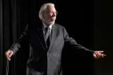 Los juegos del hambre de Donald Sutherland, el presidente Snow