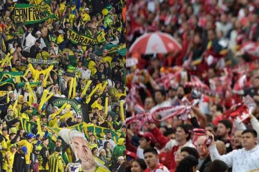La fiesta del fútbol estuvo acompañada por 2.500 hombres y mujeres de la Policía de Bogotá.