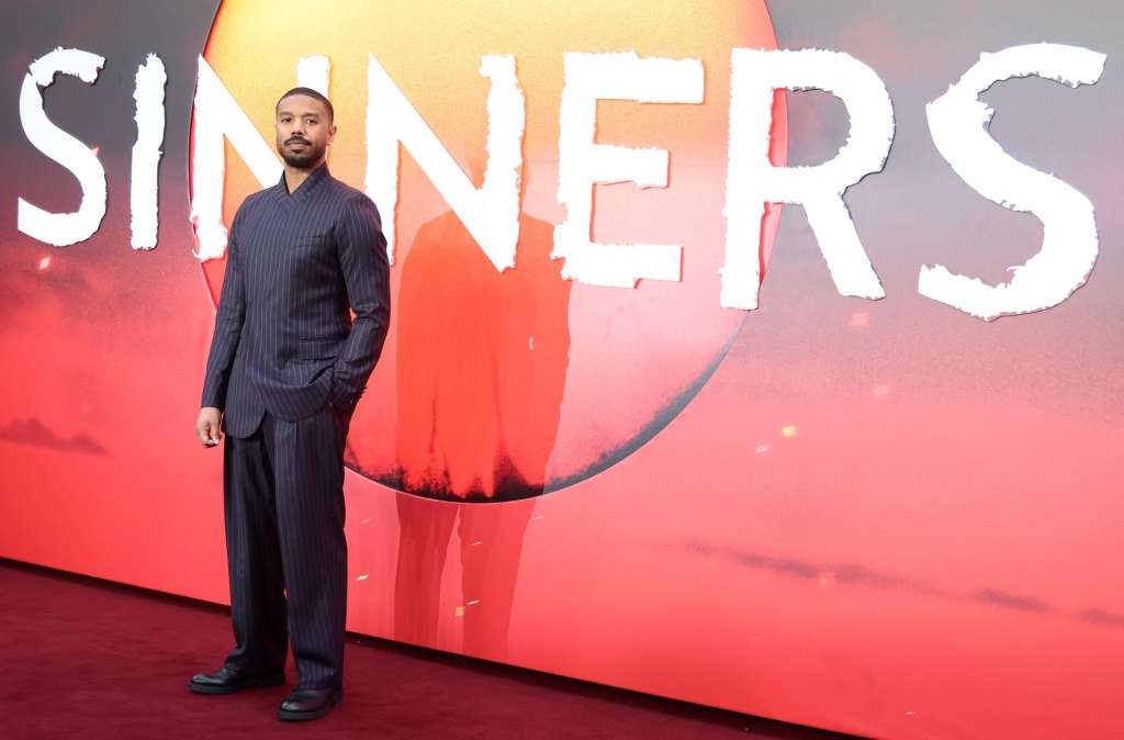 LONDON (United Kingdom), 14/04/2025.- US actor Michael B. Jordan attends the European premiere of the film 'Sinners' at Leicester Square in London, Britain, 14 April 2025. (Cine, Jordania, Reino Unido, Londres) EFE/EPA/ANDY RAIN