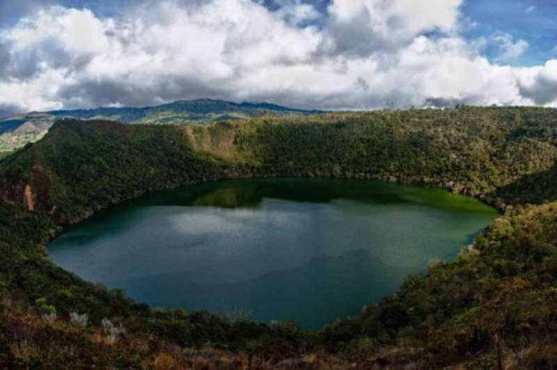 La laguna de Guatavita era centro de rituales muiscas./123rf