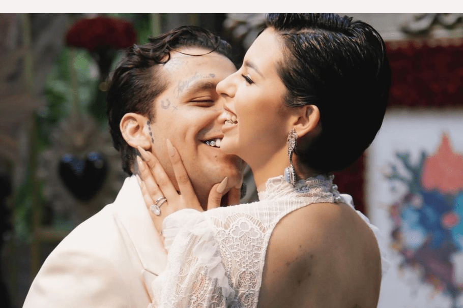 Christian Nodal y Ángela Aguilar
