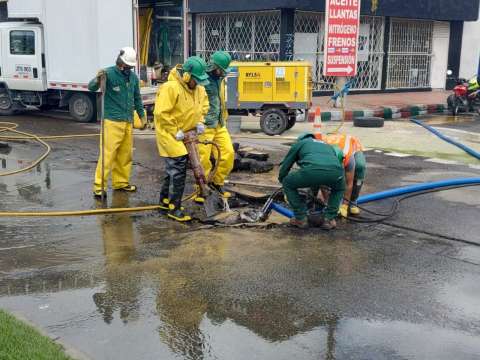 Tres barrios de Suba están sin agua por tubería rota en el norte de Bogotá