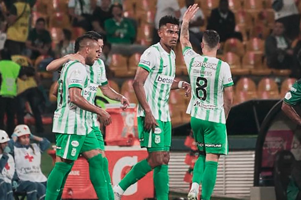 Nacional es quinto en la Liga BetPlay, a tres puntos del líder Atlético Bucaramanga.