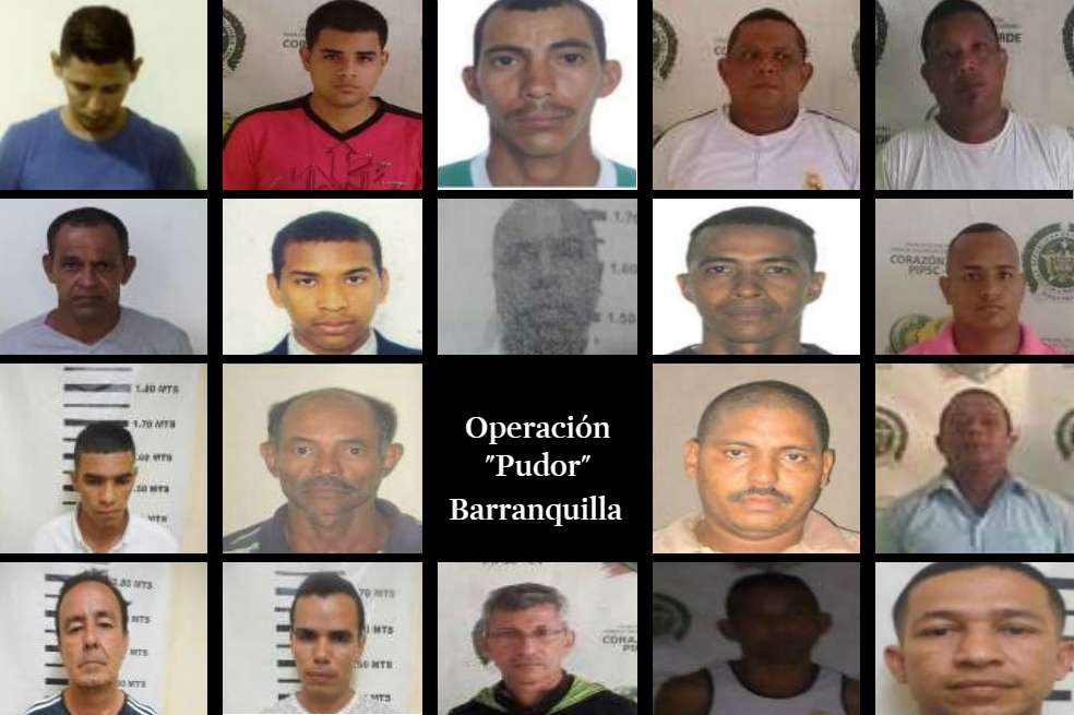 Fotos suministradas SIJIN Barranquilla