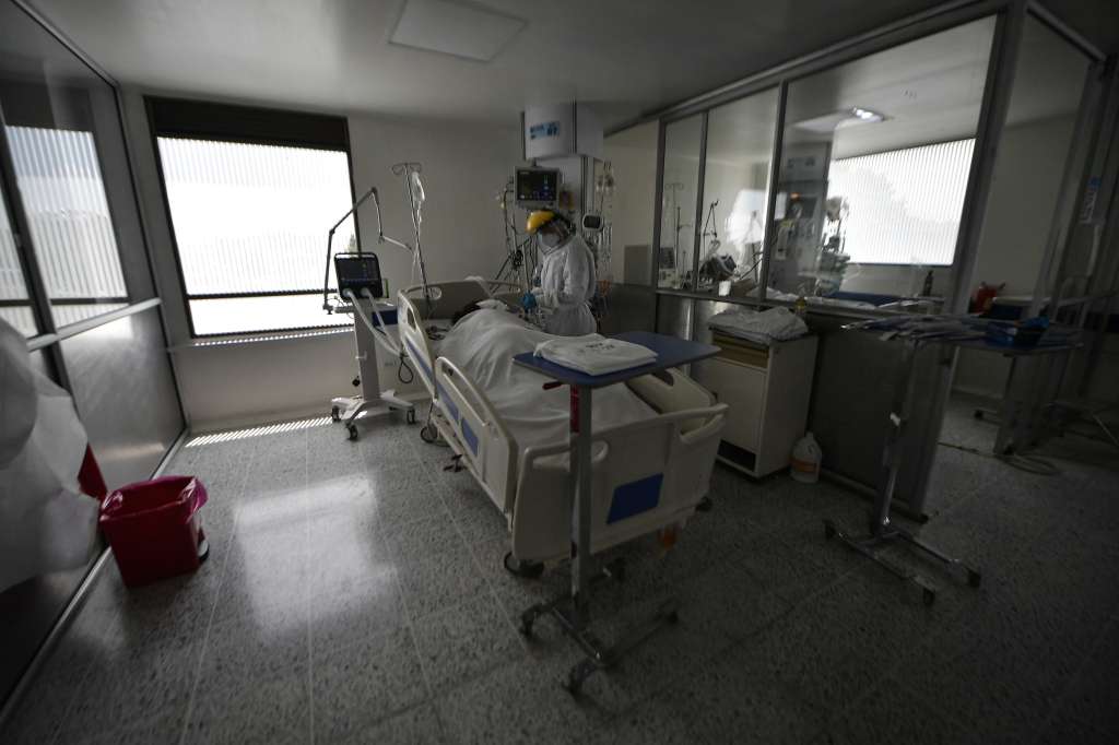 Unidad de cuidados intensivos UCI de este hospital ubicado al sur de Bogotá