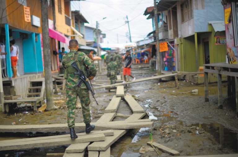 Los males contra los que luchan en Riosucio, Chocó