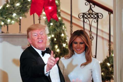“Cálmense”, el mensaje de Trump a sus detractores en Año Nuevo