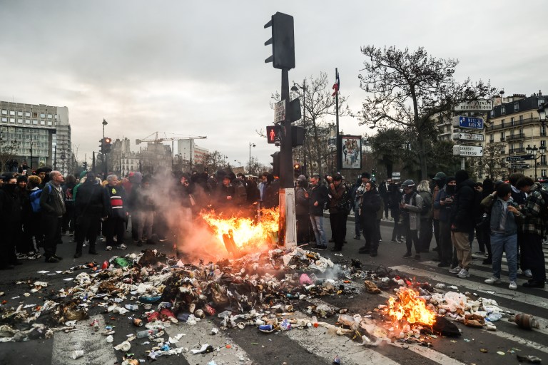Turno para el Senado de discutir la reforma pensional en Francia