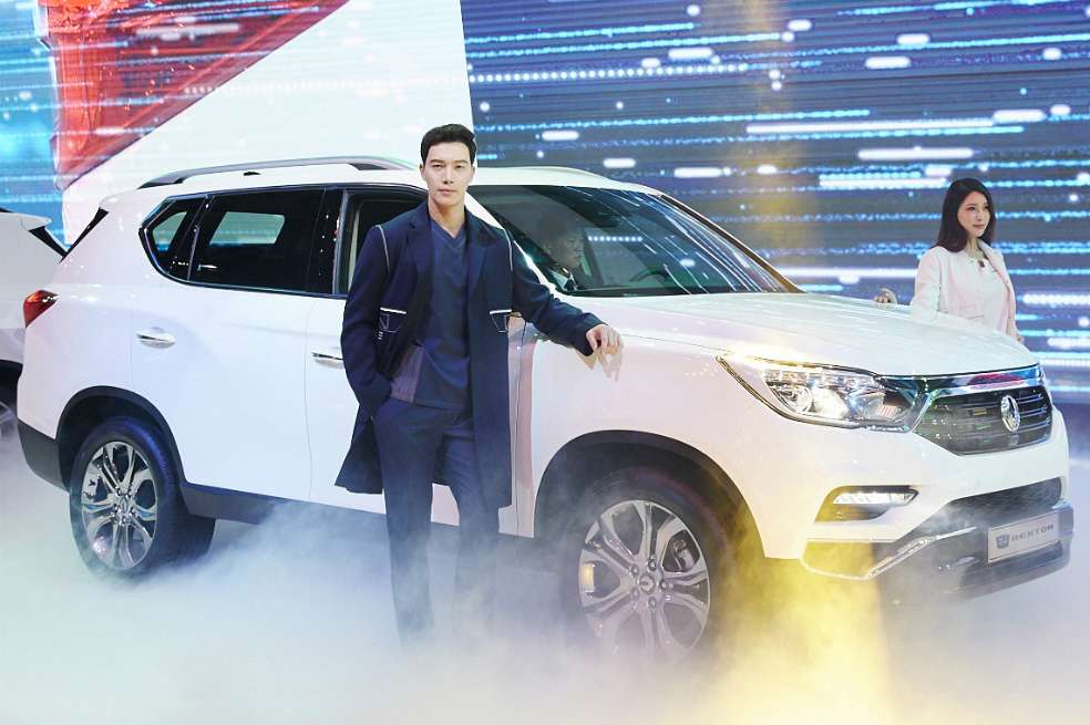La cuarta generación de la Ssang Yong Rexton debutó en el "Motor Show" de Seúl / Cortesía