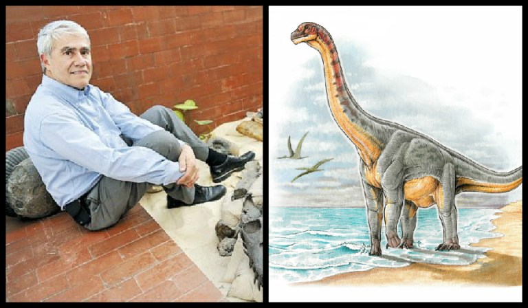El hombre detrás del Padillasaurus