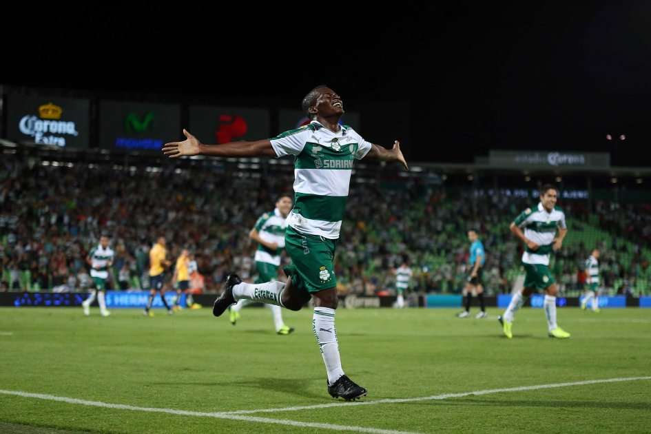 Darwin Quintero, nuevo delantero del América de México. Foto: AFP