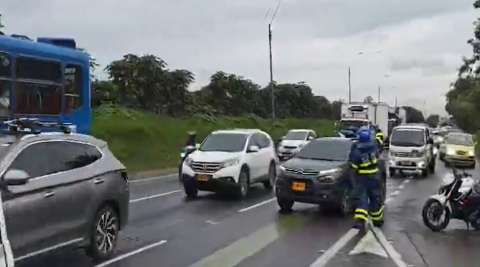 Movilidad 17 de abril: congestión en autopista Norte y la calle 80