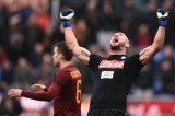 Nápoles visitó a la Roma y lo venció 2-1 en la Serie A