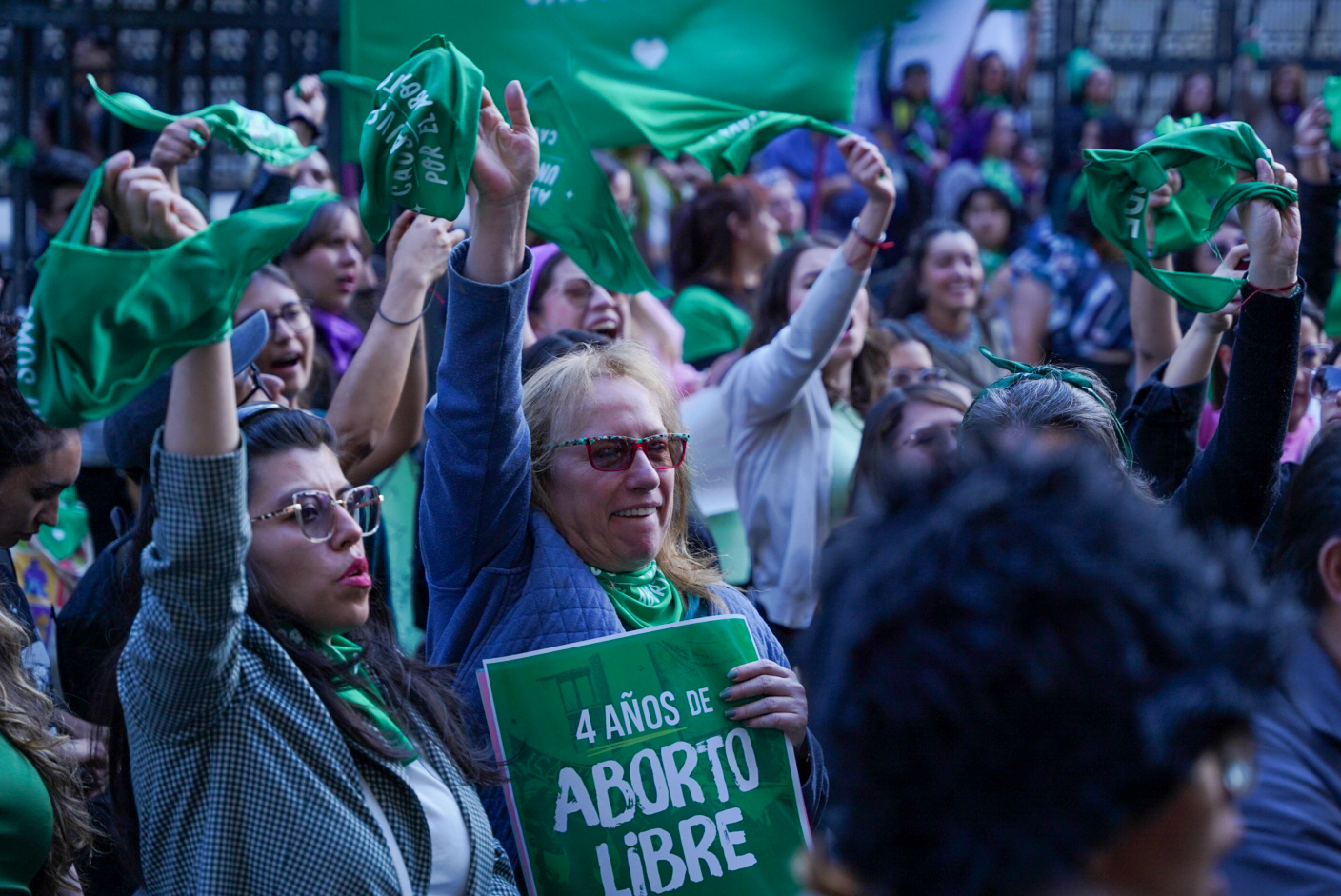 Se conmemoró el cuarto aniversario de la sentencia que despenalizó el aborto hasta la semana 24 en Colombia.