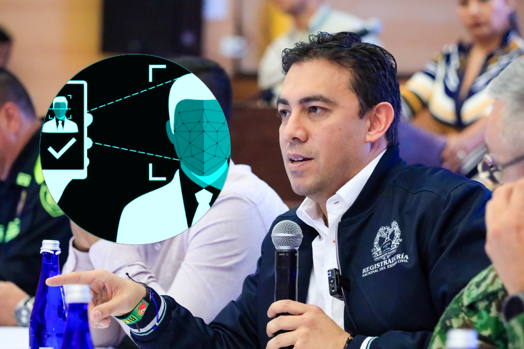 Alexander Vega, registrador nacional.