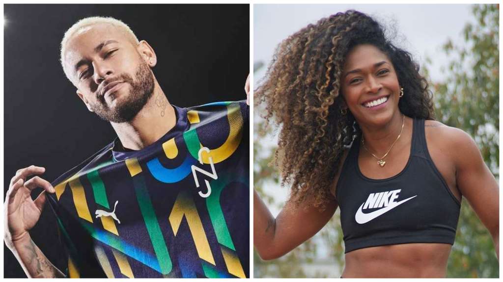 El futbolista Neymar Jr. y la participante del Desafío XX, Dickson, aparecen en el mismo video de una marca de cuidado personal.