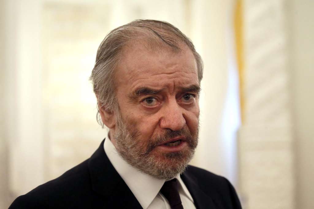 MOSCOW (Russian Federation), 15/07/2025.- (FILE) - Chief conductor of the Mariinsky Theater Orchestra Valery Gergiev attends a meeting of the Presidential Council for Culture and Art at Moscow's Kremlin, in Moscow, Russia, 21 December 2017 (re-issued 15 July 2025). Valery Gergiev is set to conduct at the 'Un'Estate da Re' festival in Campania on 27 July 2025, the first time to perform again in Italy since Russia's invasion of Ukraine. (Italia, Rusia, Ucrania, Moscú) EFE/EPA/MAXIM SHIPENKOV / POOL
