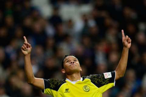 Carlos Bacca anotó en la derrota del Sevilla ante el Real Madrid