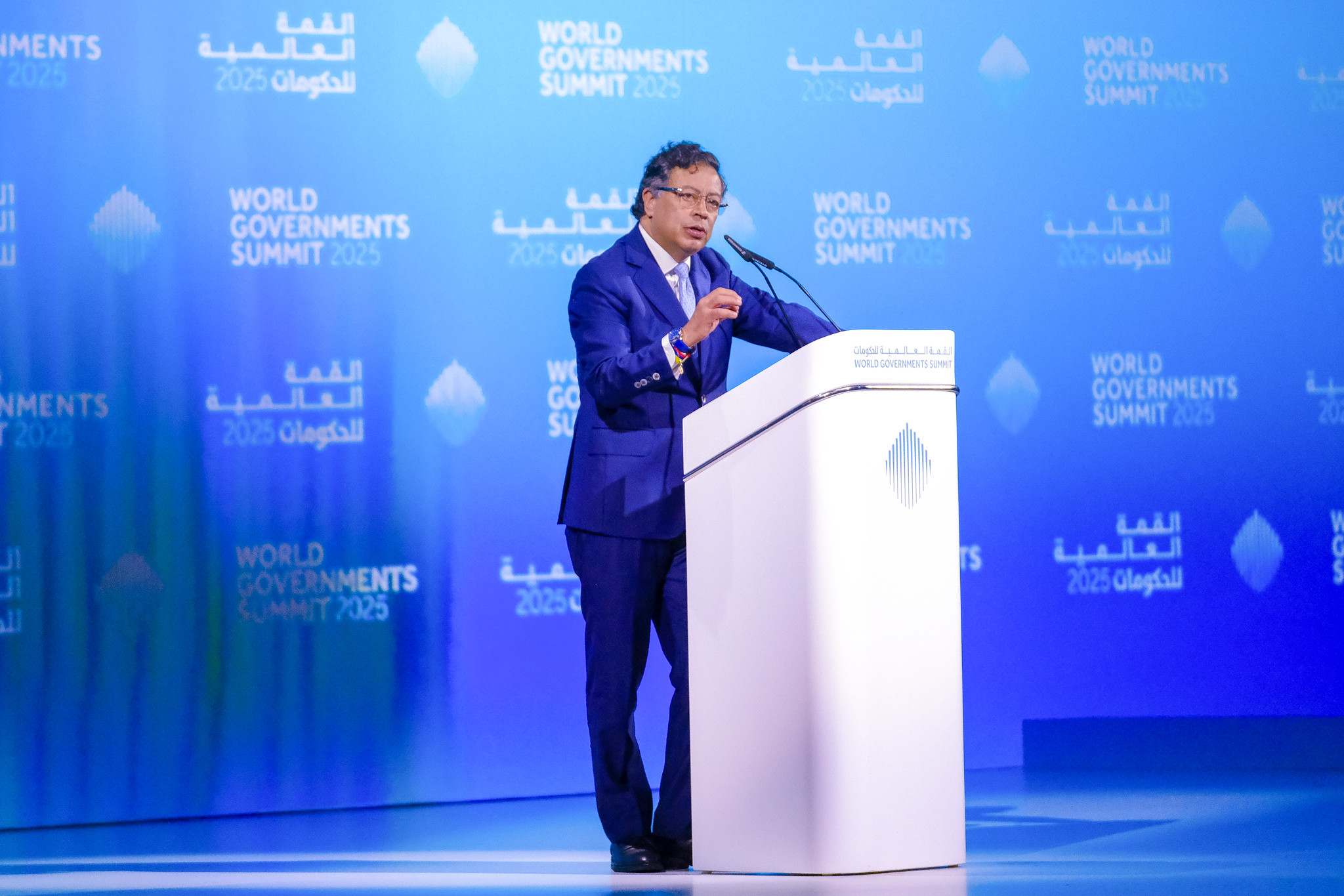 El presidente Petro habló en Cumbre Mundial de Gobiernos de Dubái