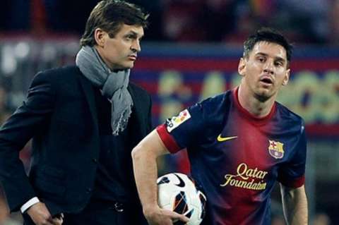 Messi envió mensaje de apoyo tras renuncia de Tito Vilanova