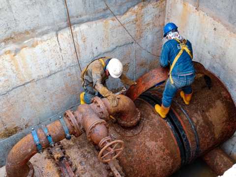 Obra del Acueducto que beneficiará a 1,5 millones de bogotanos tiene avance del 40 %