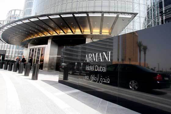 Armani inaugura hotel en la torre más alta del mundo