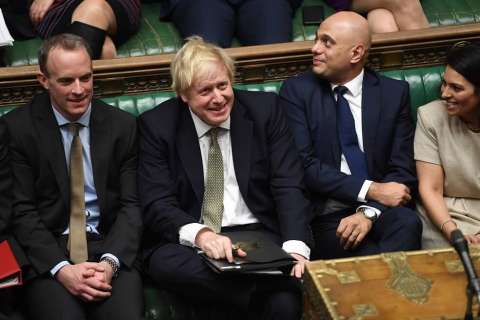 Boris Johnson promete una "nueva era dorada" para el Reino Unido tras el Brexit