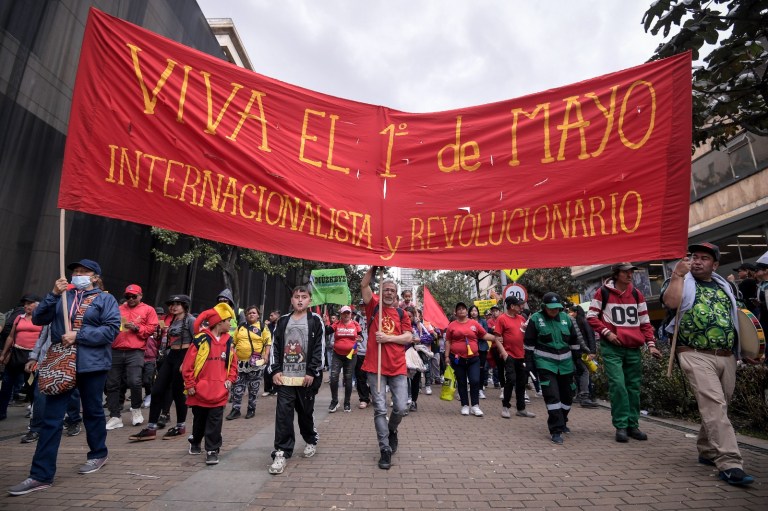 Finalmente, la jornada del Día del Trabajo de 2023 en Bogotá, se desarrolló en completa calma y normalidad.