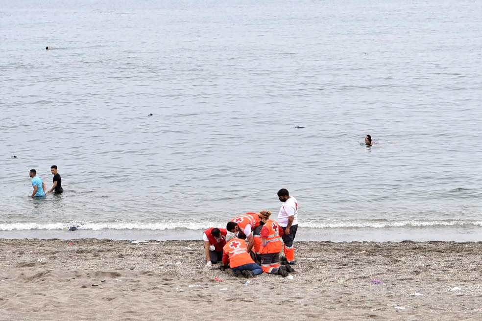 migración ceuta marruecos 2021