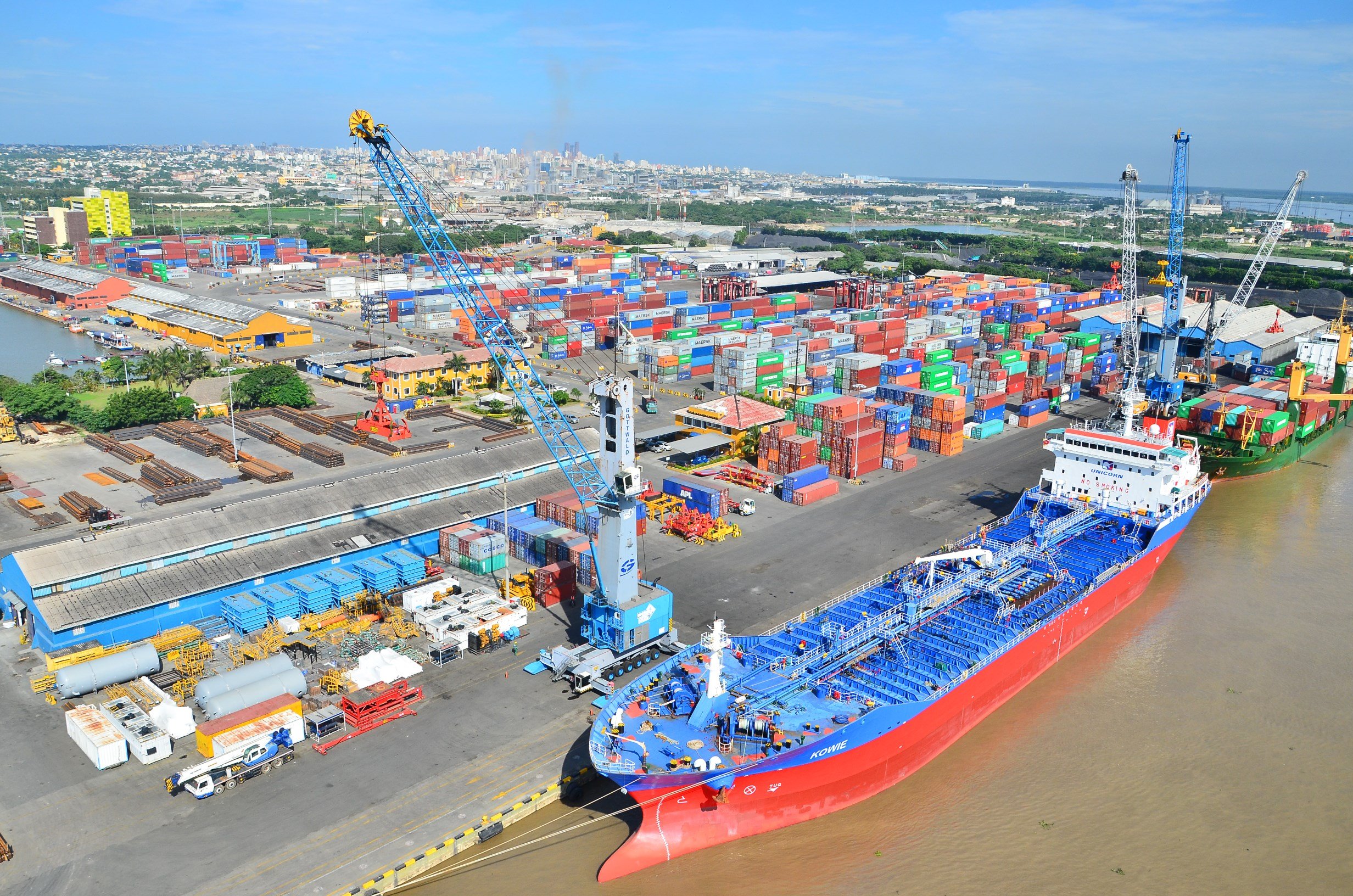 Puerto de Barranquilla.