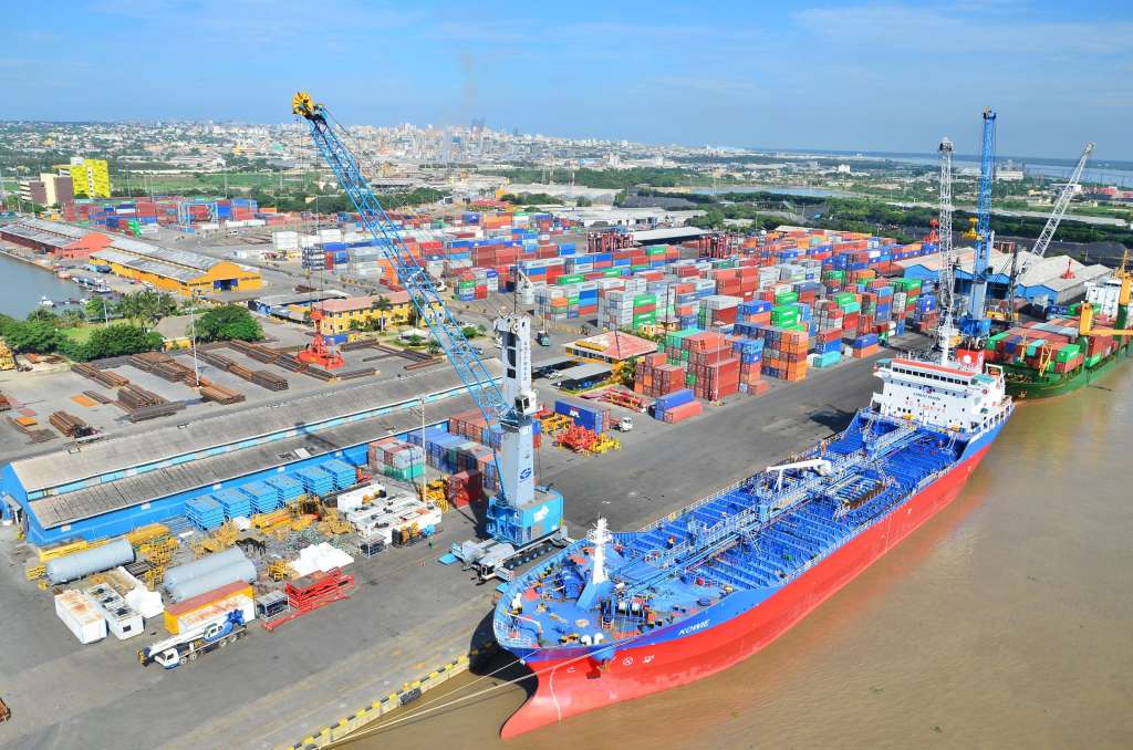 Puerto de Barranquilla.