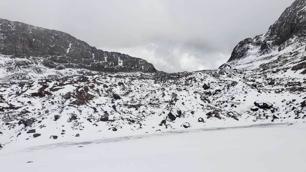 El nevado Santa Isabel cuenta con solo 0,35 km2 de área glaciar.