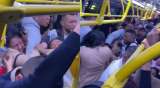 Intolerancia en Navidad: dos mujeres se enfrentaron a golpes en Transmilenio