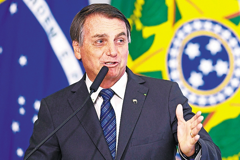 Jair Bolsonaro, presidente de Brasil.