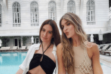 Taliana Vargas cumplió uno de sus sueños en Brasil junto a Laura Tobón