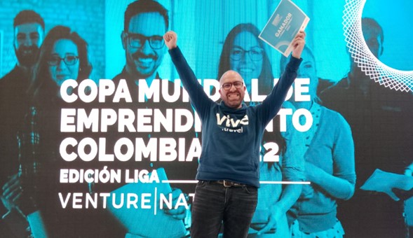Fabián Corredor, fundador de Vive Travel.