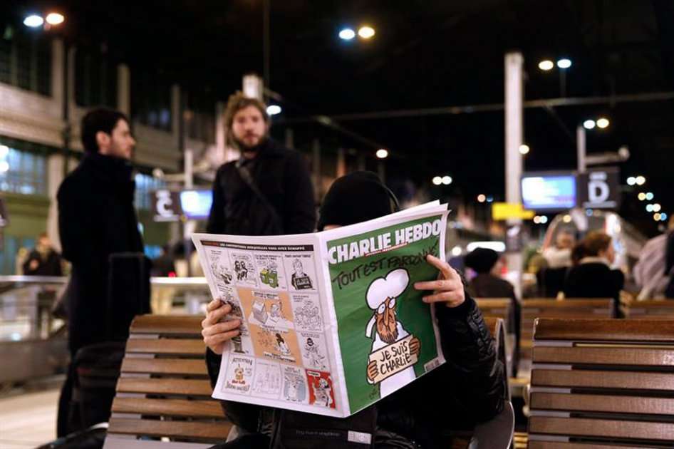 Nueva edición del semanario satírico Charlie Hebdo / EFE