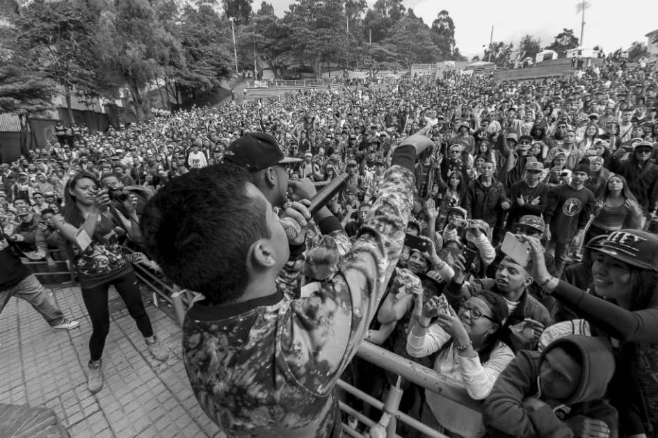 En la versión 21° del Festival Hip hop al parque se presenta una veintena de agrupaciones nacionales y extranjeras. / Idartes