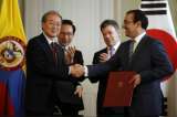 Colombia y Corea del Sur firmaron el TLC