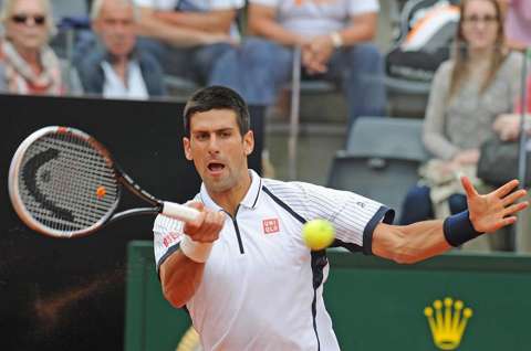 Djokovic, Nadal y Serena pasan a cuartos en Roma, Del Potro eliminado