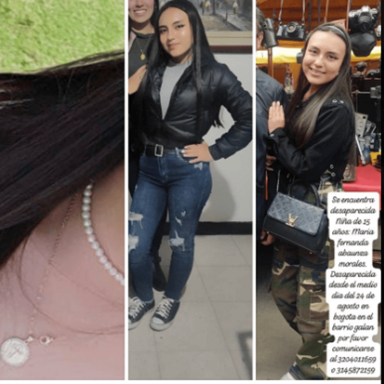 La joven de 16 años fue vista por última vez en el barrio Galán.