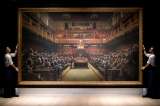 ¡Récord! Pintura de Banksy fue subastada en 11,1 millones de euros
